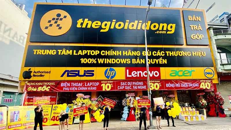 Thế Giới Di Động là nơi bán hàng uy tín